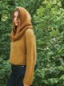 Bild på SNUGGLE HOOD (MONOCHROME) stickad i Borstad Alpakka 2507-11a