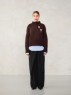 Bild på "MINDY SWEATER CHUNKY EDITION" stickad i Peer Gynt och Tynn Silk Mohair 2507-5