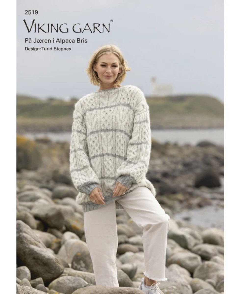 Bild på Mönsterkatalog  från Viking Garn i alpaca Bris 2519