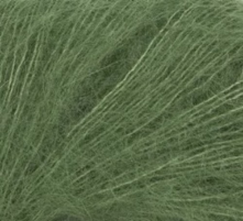 Bild på Tynn Silk Mohair Vineyard green 8753