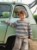 Bild på "RIDGE SWEATER JUNIOR" stickad i Double Sunday 2506-2