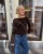 Bild på "VALERIE BLOUSE" stickad i Dubbel tråd av Tynn Silk Mohair mönster från PetiteKnit