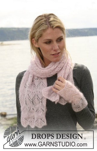 Visa detaljer för ”Spetstickade pulsvärmare” i Cashmere Bild på ”Spetstickade pulsvärmare” i Cashmere