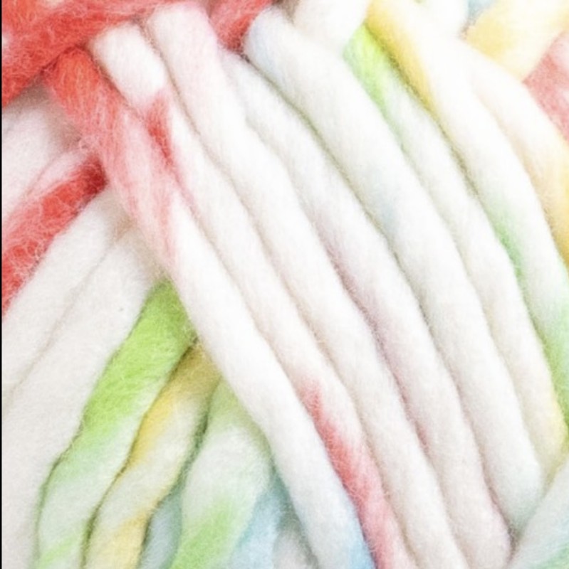 Bild på Slätstickad basicmössa i Merino Mega Julkit