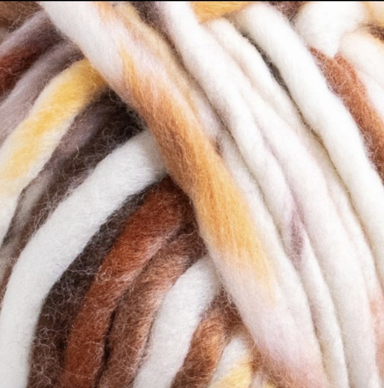 Bild på Slätstickad basicmössa i Merino Mega Julkit