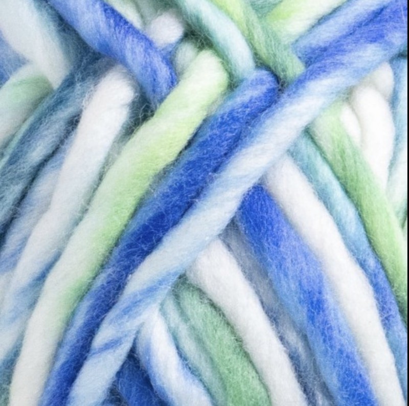 Bild på Slätstickad basicmössa i Merino Mega Julkit