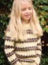 Bild på "RIDGE SWEATER JUNIOR" stickad i Atlas 2513-3a