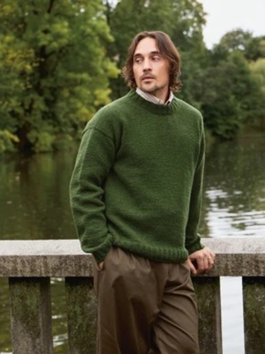Bild på "DAMIAN SWEATER MAN" stickad i Atlas 2513-5