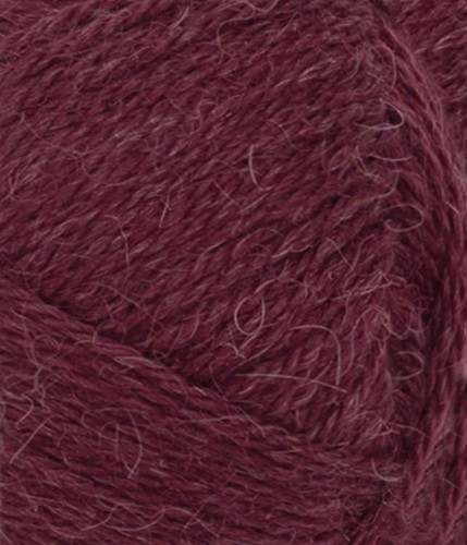 Bild på Mini Alpakka Dyp burgunder 4372