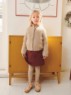 Bild på "TIA ZIPPER JACKET JUNIOR" stickad i Sunday och Tynn Silk Mohair 2601-2a