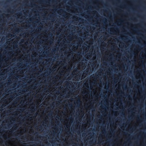 Bild på Drops Brushed Alpaca Silk Mörkmarinblå 42