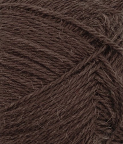 Bild på Alpakka Silke Choklad Brun 3591