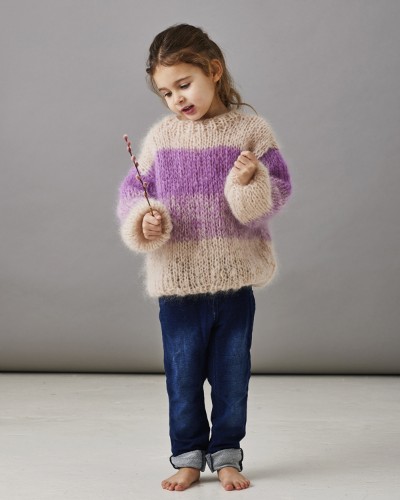 Bild på Tröja med breda ränder (2-12 år) i Bella