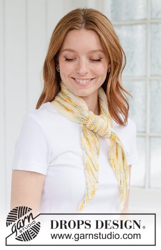 Bild på "Spring Picnic Shawl" stickad i Fiesta 265-17