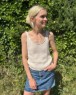 Bild på "JUNE TOPP" stickad i Mandarin Naturell