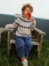 Bild på "COLE SWEATER JUNIOR" stickad i Babyull Lanett 2605-4