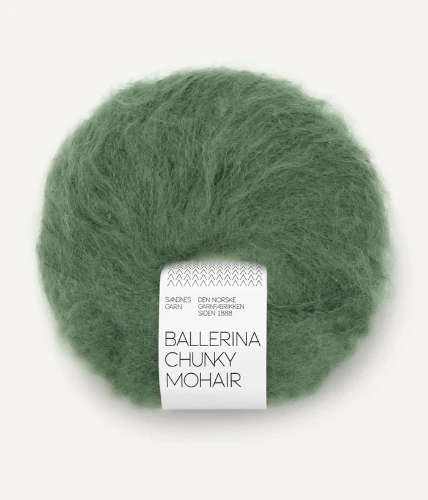 Bild på Ballerina Chunky Mohair Elm Green 8073
