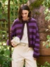 Bild på "MANGO CARDIGAN" stickad med en tråd Sunday och en tråd Tynn Silk Mohair 2606-5