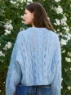 Bild på "JUNIA SWEATER" stickad i Peer Gynt och Tynn Silk Mohair 2606-11