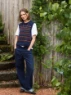 Bild på "HOLLY SLIPOVER" stickad i Tynn Peer Gynt och Tynn Silk Mohair 2606-12