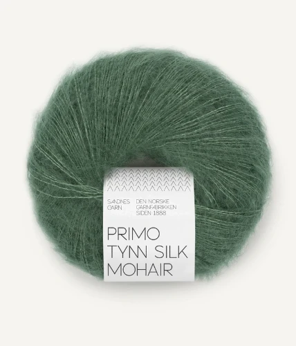 Bild på Primo Tynn Silk Mohair Elm Green 8073