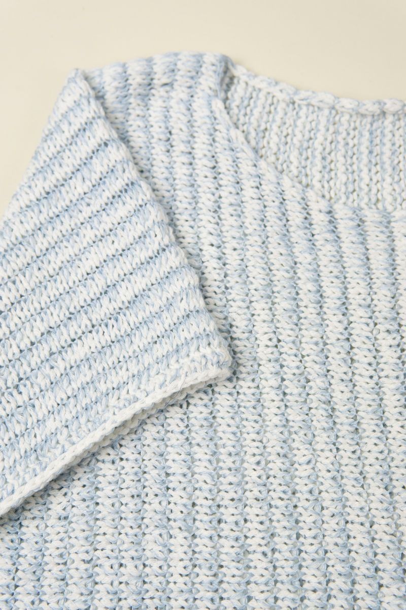 Bild på "Driftwood" stickad i Mullberry Silk 