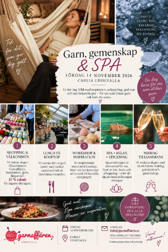 Bild på Garn, gemenskap & SPA