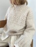 Bild på EDITH SWEATER (SVENSKA) stickad i Tynn Peer Gynt och Tynn Silk Mohair