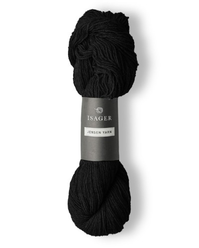 Bild på Jensen Yarn 50 g: 30 Svart