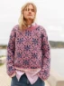 Bild på "ASTRA" stickad i KOS 2609-3. Mönster finns endast på Norska.
