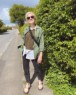 Bild på "STOCKHOLM SLIPOVER" stickad i Isager Tweed och Isager Silk Mohair mönster från PetiteKnit